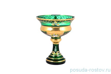 Конфетница 13 см н/н &quot;Лепка зелёная&quot; SC / 137249