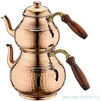 Набор медных чайников 2 предмета (0,75 л; 1,8 л) / 295926