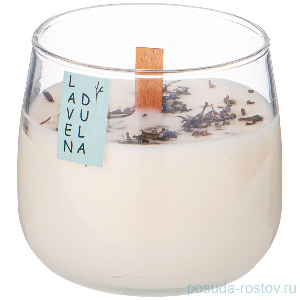 Свеча в стакане ароматизованная "Lavendula" / 331423