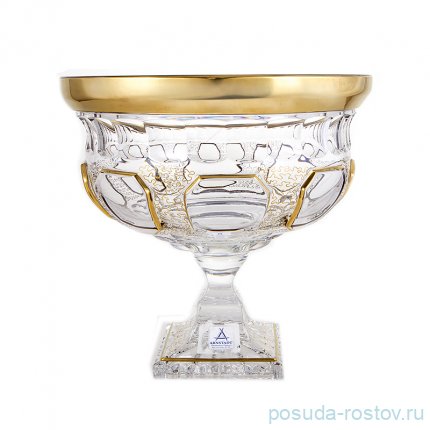 Ваза для фруктов 33 см н/н &quot;Антик /Классик /золото&quot; / 001079