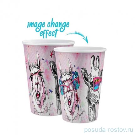 Стакан для воды/сока 400 мл 3D &quot;Coffee&quot; / ассорти / 293667