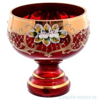 Конфетница 14 х 15,5 см н/н &quot;Лепка красная&quot; / 153827