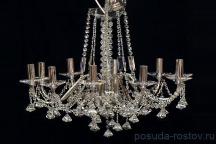 Люстра 8 рожковая золото &quot;Биджов&quot; 2 / 000060