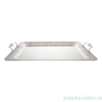 Поднос 50 x 35 см прямоугольный с ручками &quot;Anphoras Inox&quot; / 247859