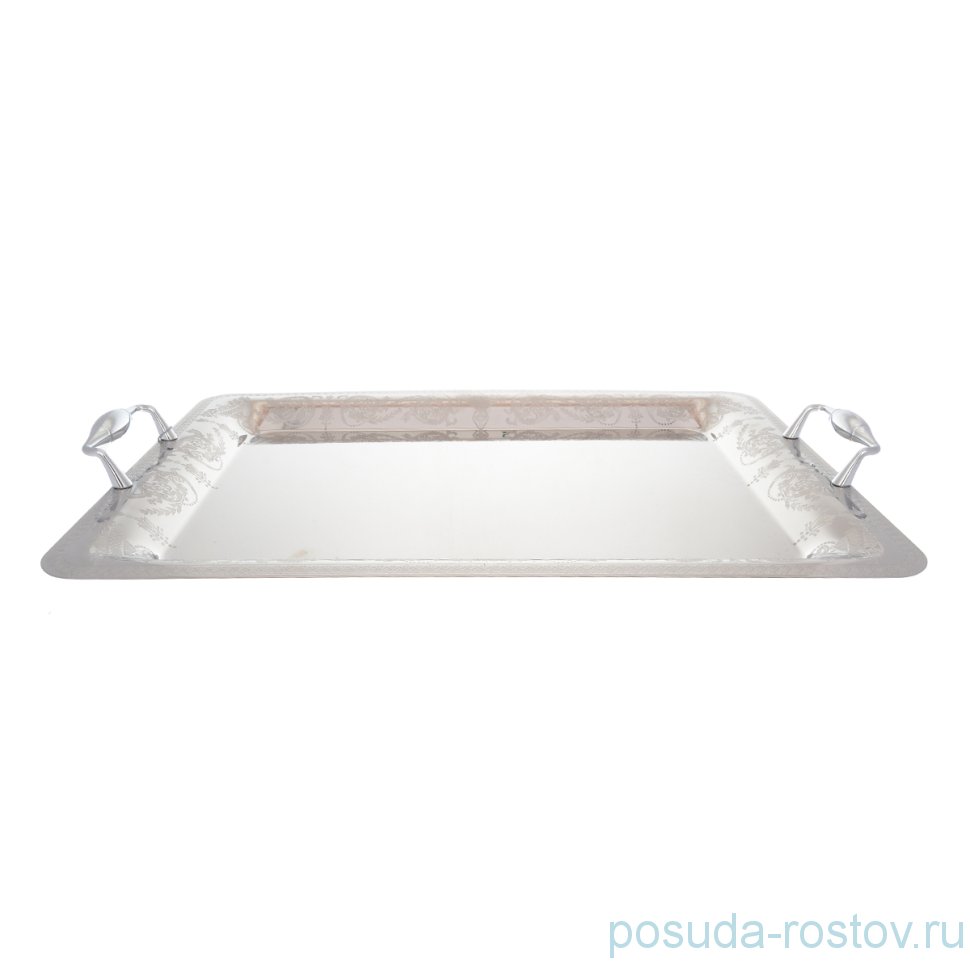 Поднос 50 x 35 см прямоугольный с ручками "Anphoras Inox" / 247859