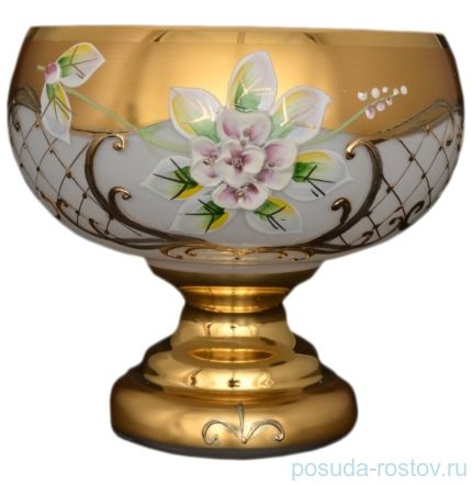 Вазочка для конфет 13 см н/н &quot;Лепка красная /9849&quot; S-A / 024378