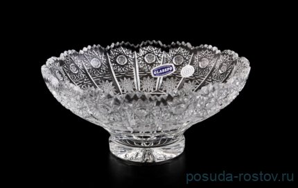 Вазочка 15 см &quot;Хрусталь резной&quot; / 006555