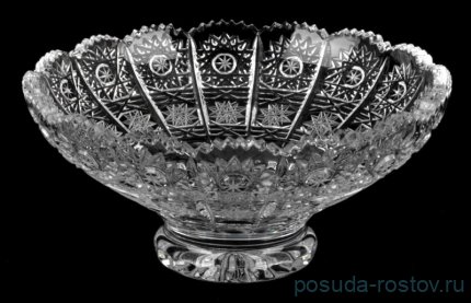 Вазочка 15 см &quot;Хрусталь резной&quot; / 006555
