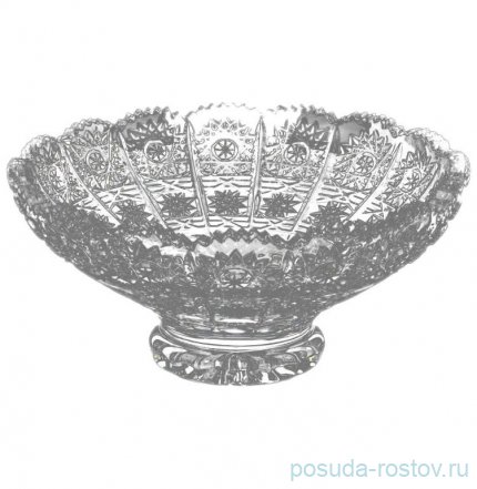 Вазочка 15 см &quot;Хрусталь резной&quot; / 006555
