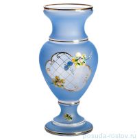 Ваза для цветов 32 см &quot;Лепка /Матово-голубая&quot; / 152279