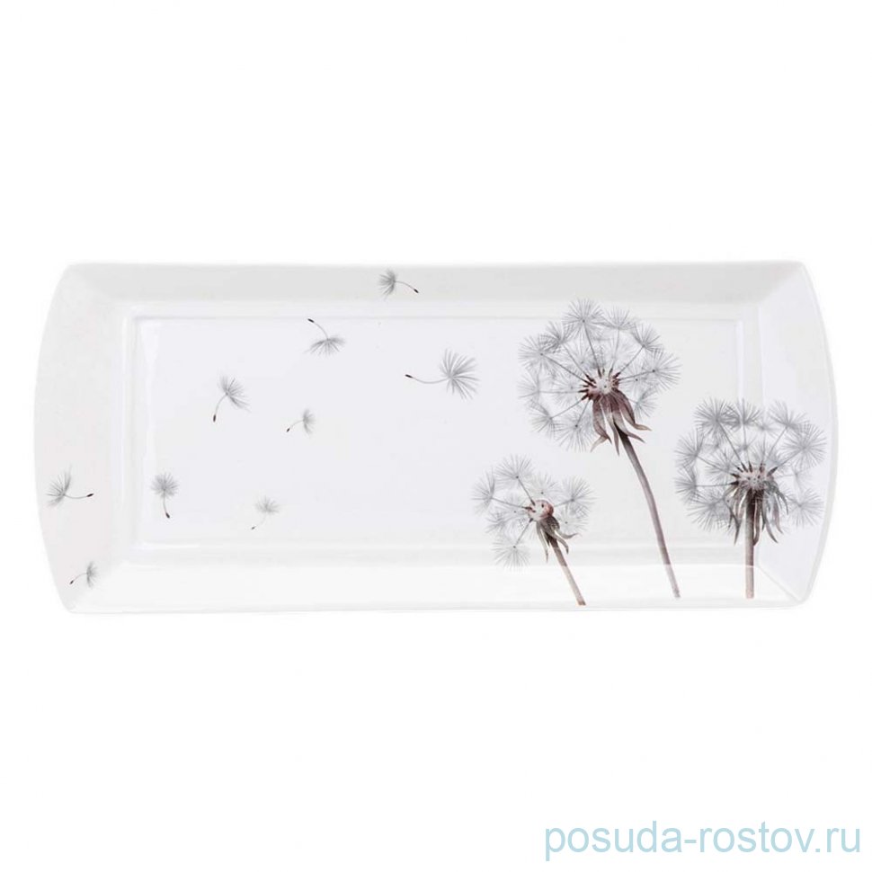 Блюдо 34 см прямоугольное "Dandelion" / 360835