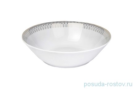 Набор салатников 23 см 6 шт &quot;Ивонн /Золотые ромбы&quot; / 252903