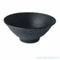 Салатник 18 х 7 см для лапши 600 мл &quot;Black Finish&quot; (6шт.) / 360907