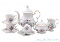 Кофейный сервиз на 6 персон 15 предметов &quot;Соната /Цветы&quot; / 027935