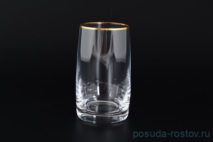 Стаканы для воды 250 мл 6 шт &quot;Идеал /Отводка золото&quot; / 005527