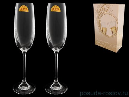 Бокалы для шампанского 180 мл 2 шт &quot;Эсприт /Без декора&quot; / 029832