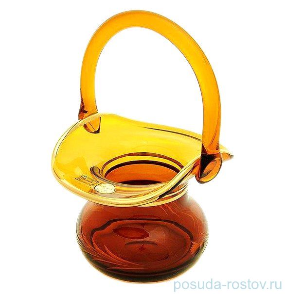 Корзинка 14,5 см Ромашки "Эгерманн /Красно-Коричневый Амбер" / 018918