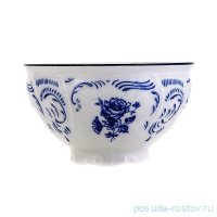 Пиала 11 см (360 мл) 1 шт н/н  &quot;Бернадотт /Синие розы&quot; / 169817
