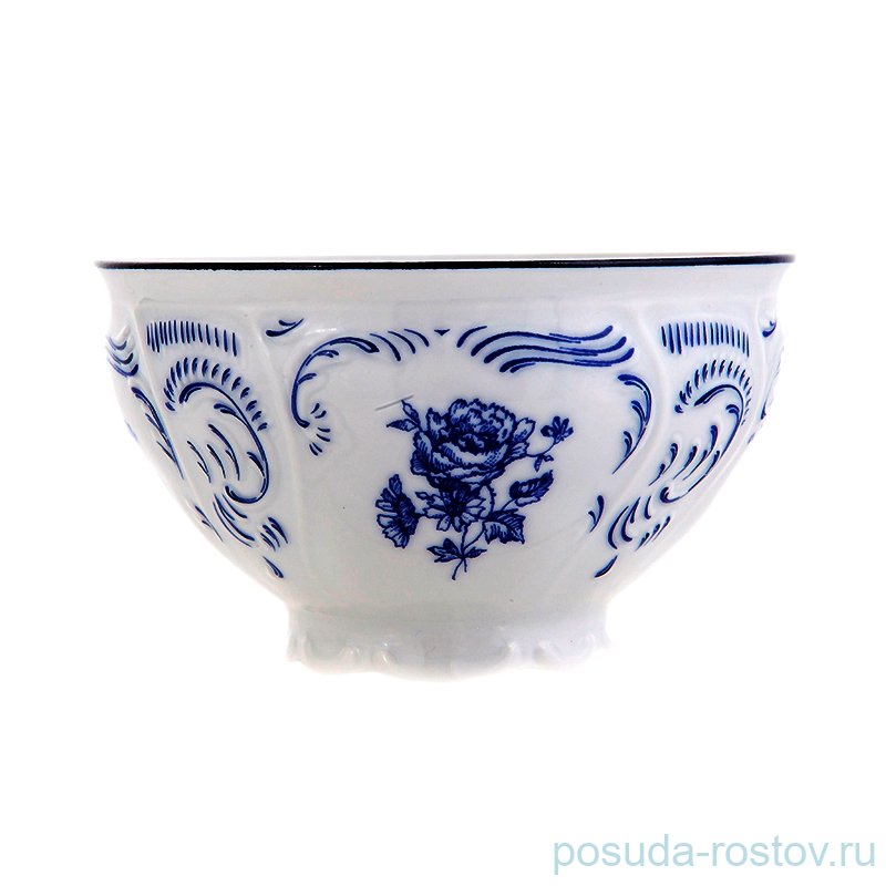 Пиала 11 см (360 мл) 1 шт н/н  "Бернадотт /Синие розы" / 169817