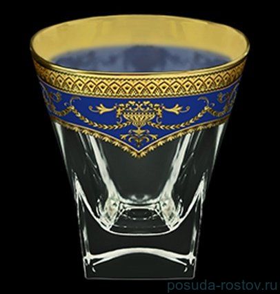 Стаканы для виски 200 мл 6 шт &quot;Astra Gold /Синяя&quot; / 107134