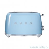 Тостер на 2 ломтика 950 Вт пастельный голубой &quot;Smeg&quot;  / 328838