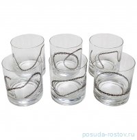 Стакан для виски 280 мл 1 шт. &quot;Барлайн /Цепи&quot; (в ассортименте) / 373848