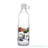 Бутылка для воды 1 л / рисунок/ассорти / 293885