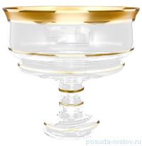 Фруктовница 30 см н/н &quot;Матовая полоса /золото&quot;MH / 114701