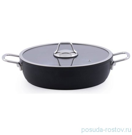 Сотейник 28 см со стеклянной крышкой &quot;Cucina&quot; / 272106