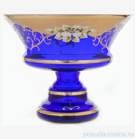 Фруктовница 24 см н/н &quot;Лепка синяя&quot; / 092570