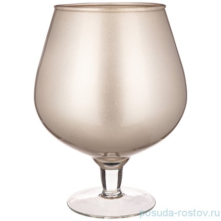Ваза для цветов 26 см &quot;Napolion sparkle beige&quot; / 245043