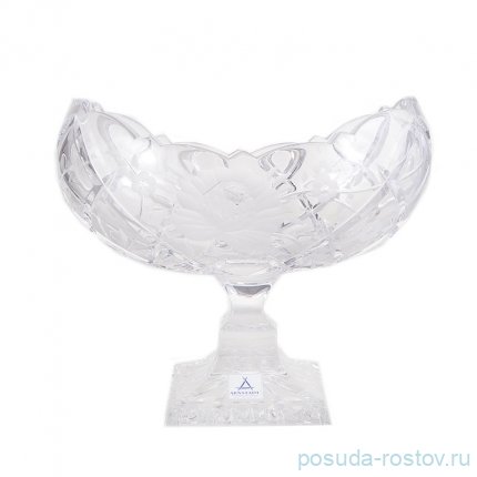 Ваза для фруктов 26 см н/н Ладья &quot;Роза /Без декора&quot; / 262947