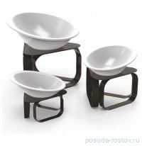 Подставка для выкладки + меламиновый салатник 24 х 24 х 15 см &quot;Hotelware&quot; / 375586