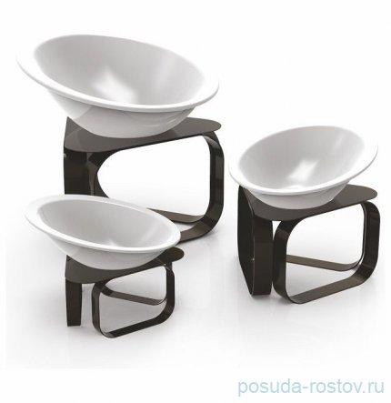 Подставка для выкладки + меламиновый салатник 24 х 24 х 15 см &quot;Hotelware&quot; / 375586