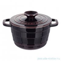 Кастрюля 23 см с крышкой 4,9 л &quot;Lava /Majolica Aubergine&quot; / 336054