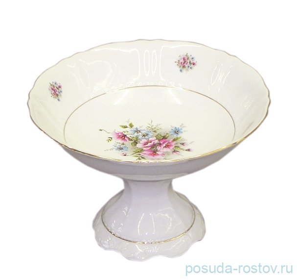 Фруктовница 23 см н/н "Соната /Цветы" / 027937