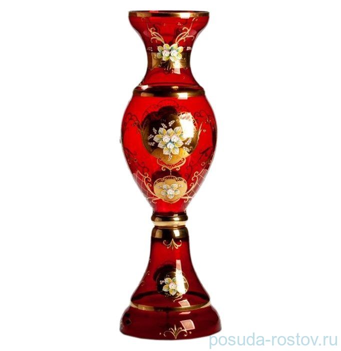 Ваза для цветов 60 см "Лепка красная" / 152800