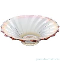 Ваза для фруктов 35 см &quot;Пикадилли /янтарно-красная&quot; R-G / 131159