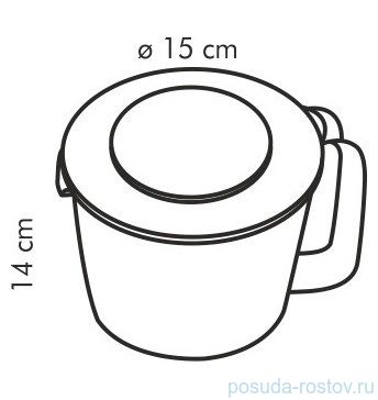 Емкость для смешивания с дозатором 1,5 л &quot;Tescoma /DELÍCIA&quot; / 153690