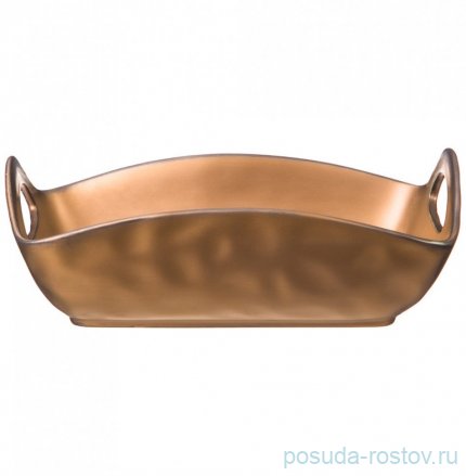 Блюдо 30 х 18,5 х 9 см с ручками &quot;bronze&quot; / 282843