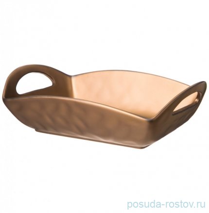 Блюдо 30 х 18,5 х 9 см с ручками &quot;bronze&quot; / 282843