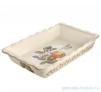 Блюдо для запекания 37 х 21 см прямоугольное &quot;Artigianato ceramico /Груша&quot; / 271480