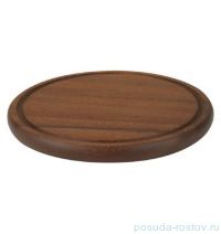 Разделочная доска 25 см круглая &quot;LAVA /IROKO Premium&quot; / 154656