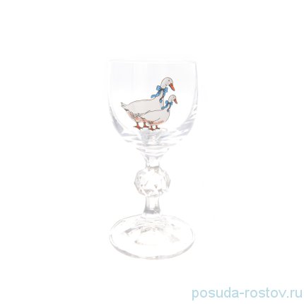 Рюмки 50 мл 6 шт &quot;Клаудия /Гуси&quot; AS Crystal  / 212483