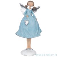Фигурка 8 х 6,5 х 15 см &quot;Ангелочек в голубом платье&quot; / 225501