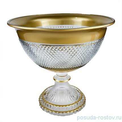 Ваза для конфет 17 х 17 см н/н &quot;Barok /Золото&quot; / 256473