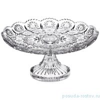 Конфетница 18 х 18 х 9,5 см н/н &quot;Muza Crystal /Резная&quot; / 169713