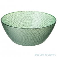 Салатник 15 х 6,4 см 650 мл зеленый &quot;Happy day&quot; (6шт.) / 346377