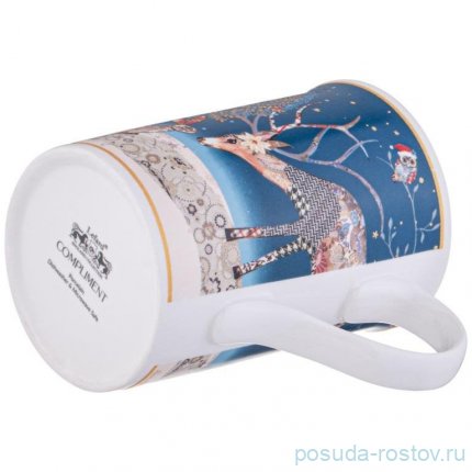 Набор кружек 320 мл 2 шт &quot;Christmas /Печворк&quot; / 355099