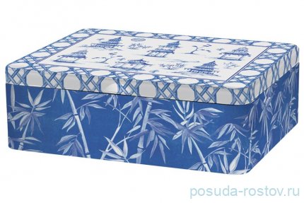 Коробка для чайных пакетиков 20,5 х 16 х 7 см &quot;Пагода&quot; / 291657